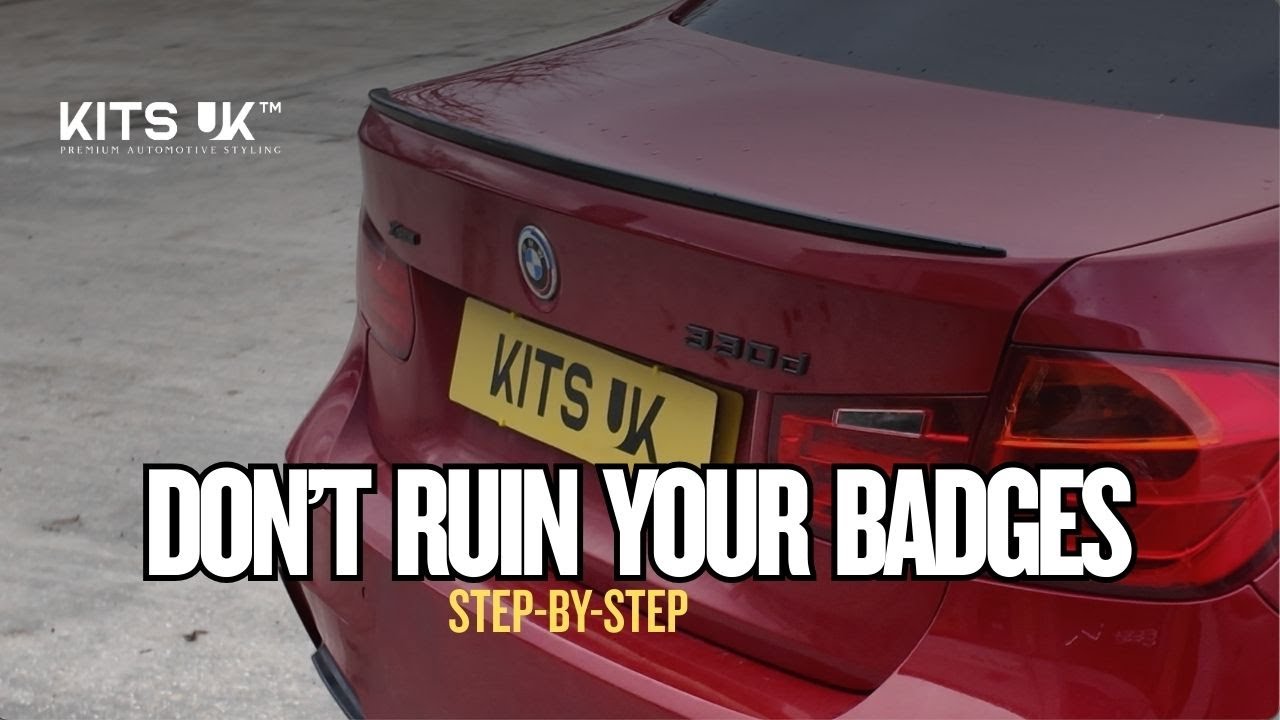 Как снять и установить эмблемы BMW (пошаговая инструкция)