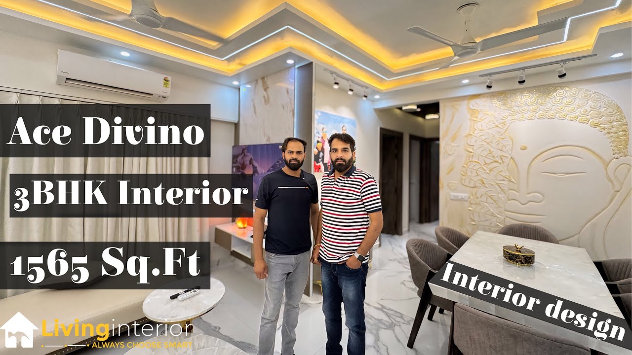 3BHK LUXURY INTERIOR IN ACE DIVINO| ACE DIVINO INTERIOR| BIG MAKEOVER| NOIDA EXTENSION 3BHK INTERIOR