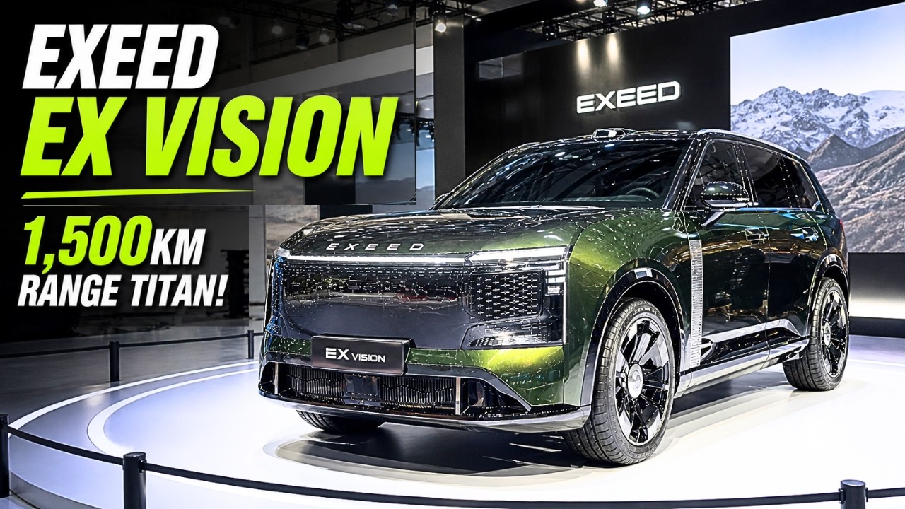&laquo;Роллс-Ройс&raquo; Шери? | Exeed EX VISION: Титан с запасом хода 1500 км