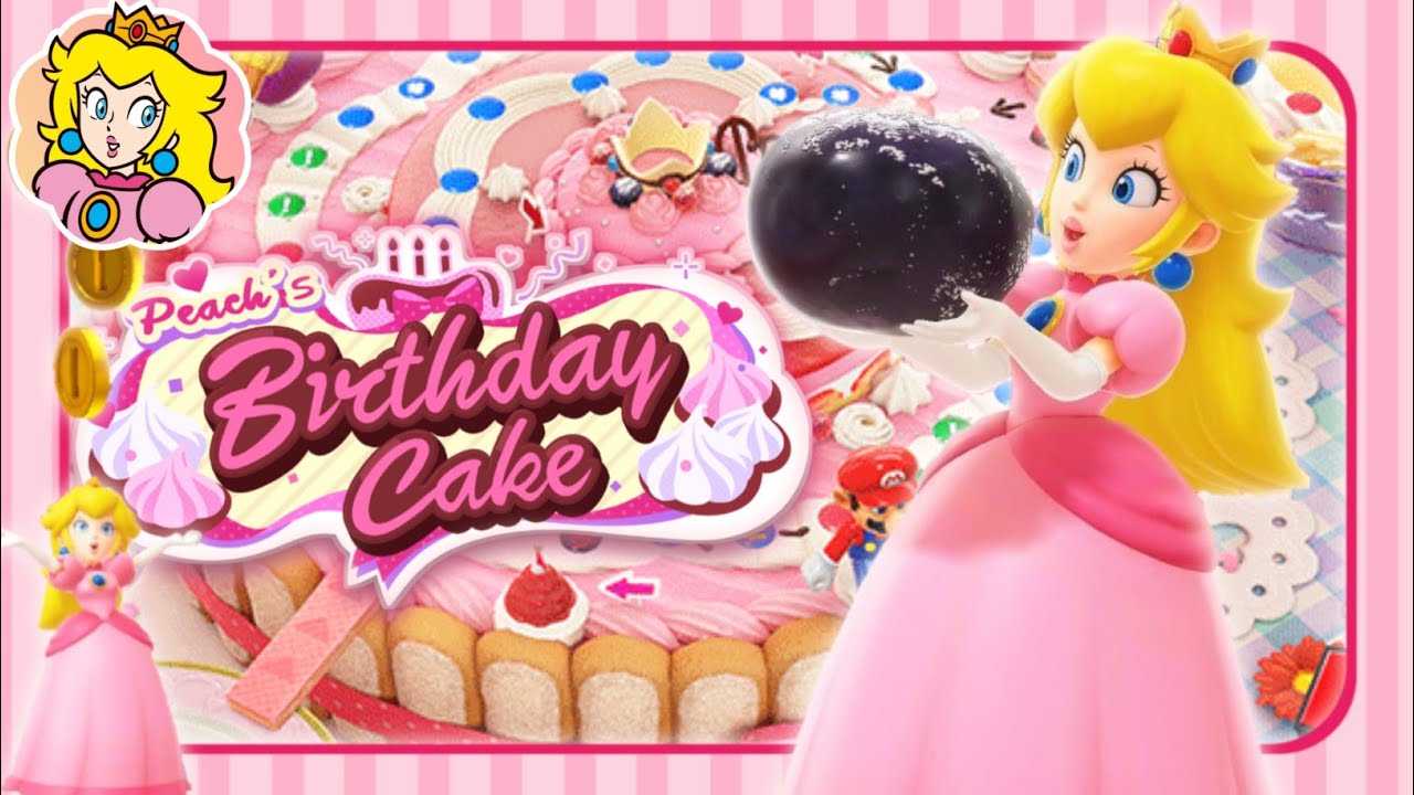 Mario Party Superstars - Peach's Birthday cake