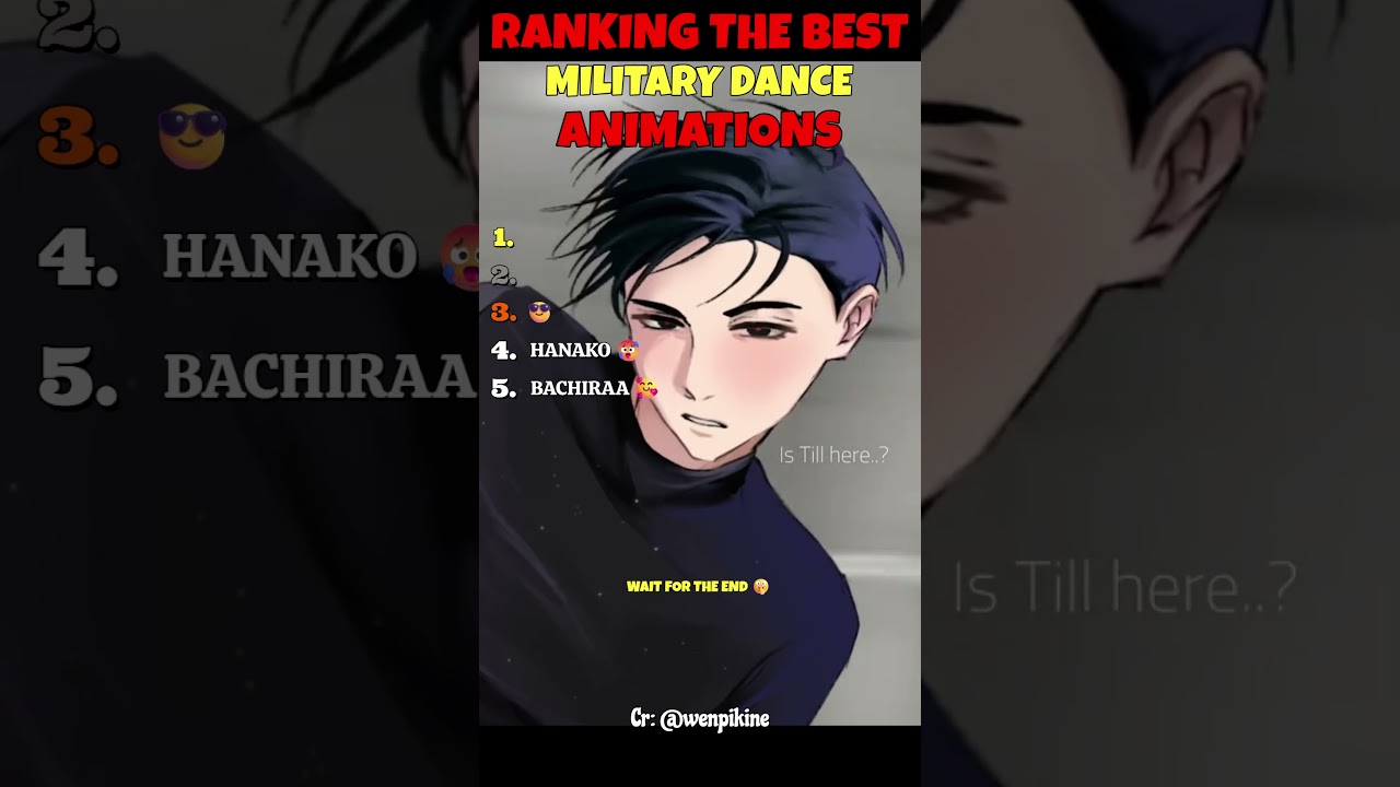 Ranking The Best Military Dance #alienstage #fyp #kny #hanakokun #genshinimpact #military