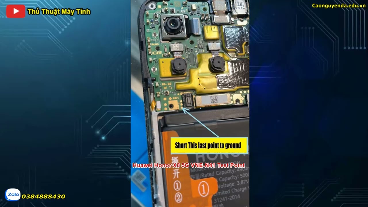 Huawei Honor X8 5G VNE-N41 Test Point