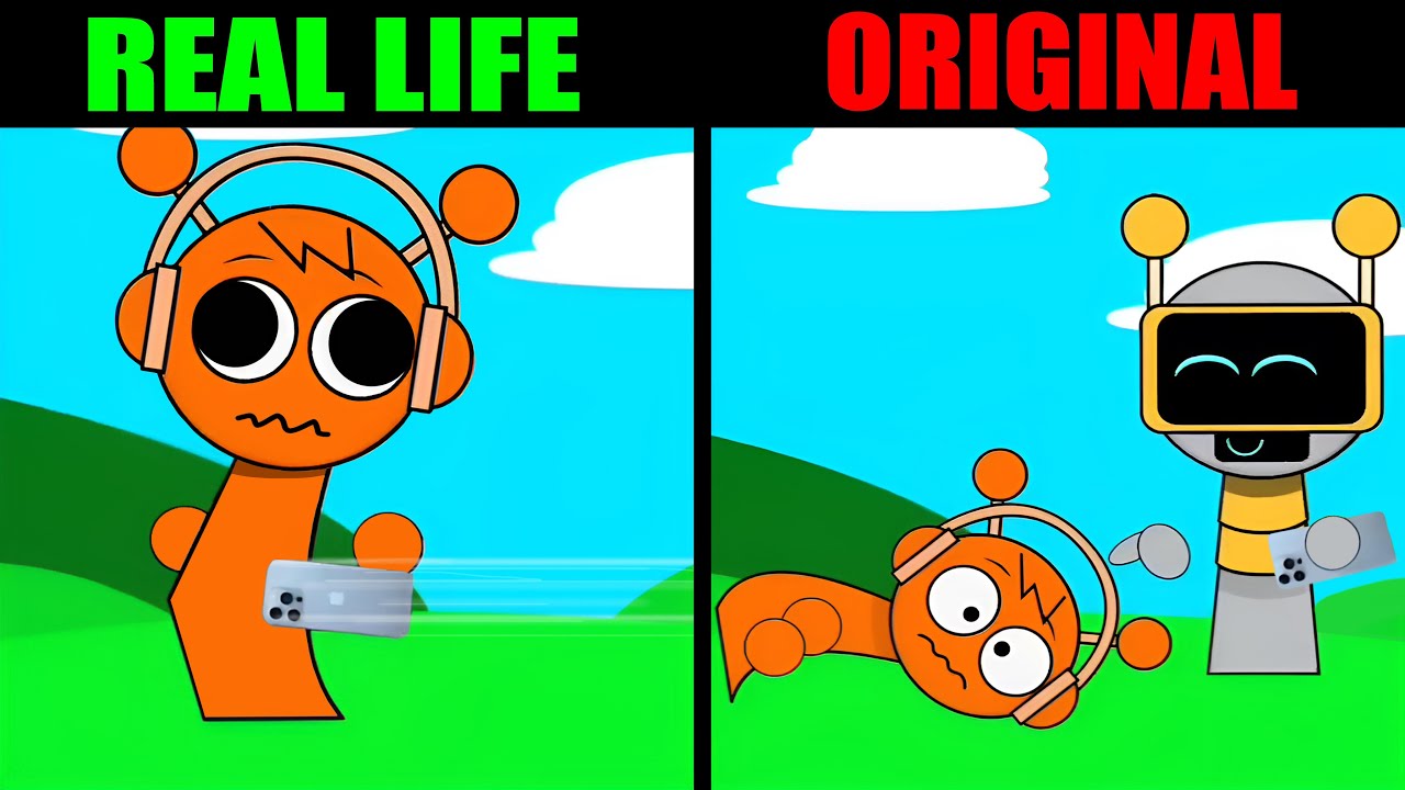 The Best TikToks of Incredibox Sprunki | Oren: Who is the worst? | REAL LIFE vs ORIGINAL