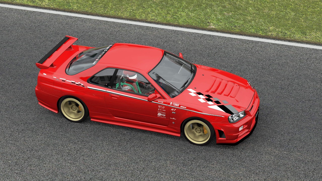 Nismo Skyline GTR R-Tune R34 VS Toyota Supra RZ VS BMW M3 GTS VS Dodge Viper SRT-10 At Sliverstone