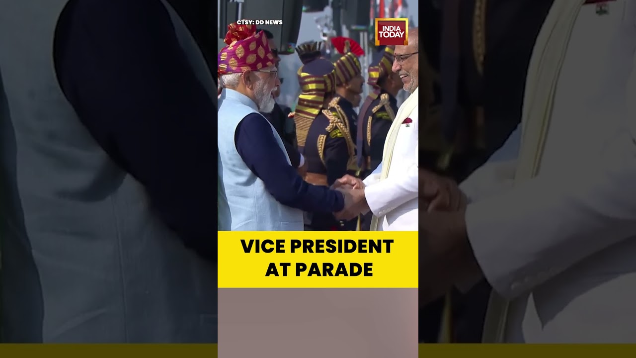 Vice President CP Radhakrishnan At 77th Republic Day Parade | Delhi 2026 #republicday2026