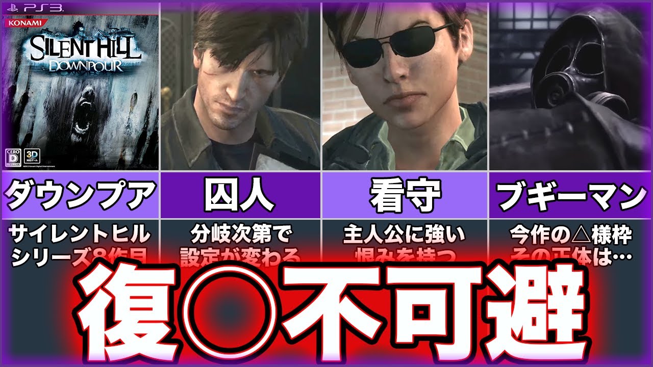 【サイレントヒルダウンプア】ゆっくり鬱ゲー解説【SILENT HILL:DOWNPOUR】