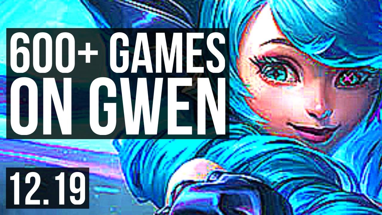 GWEN vs OLAF (TOP) | 600+ games, 4/4/16 | KR Master | 12.19