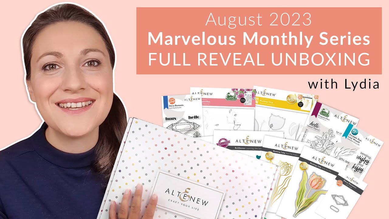 New Altenew Release Alert! Unboxing Bellflowers, Bougainvillea, & More! 🌸