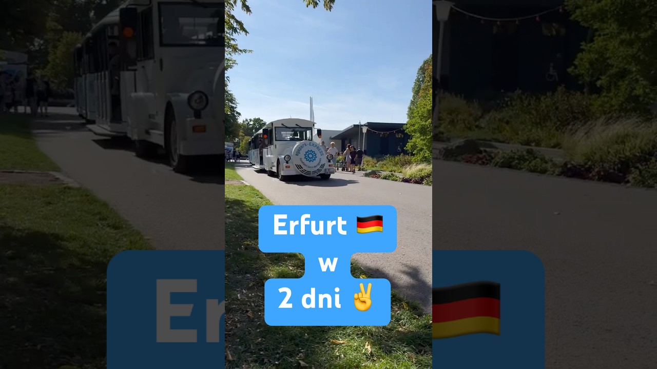 📍Erfurt 🇩🇪 - miastem kwiat&oacute;w 💐 Czy aby na pewno!?!