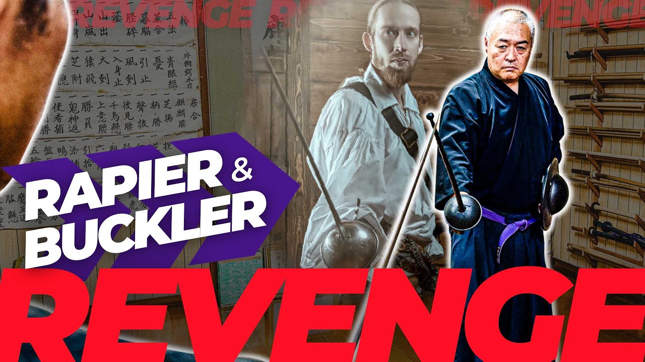 ⚔️REVENGE⚔️ A Katana Master Fights With/Against a Rapier and Buckler
