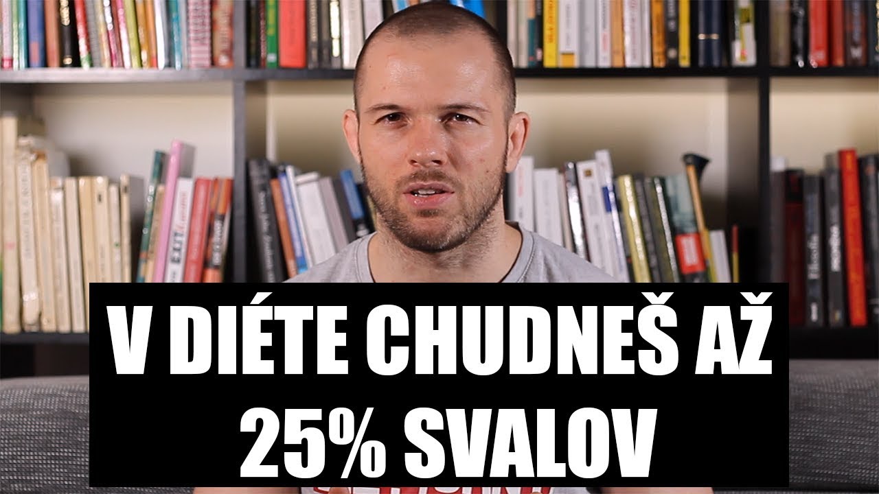 V Diéte chudneš až 25% Váhy zo Svalov