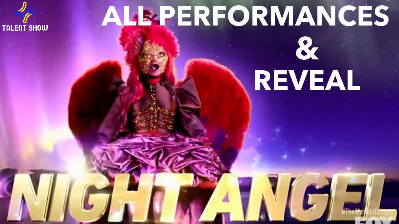 THE MASKED SINGER - NIGHT ANGEL | Performances and Reveal | Season 3