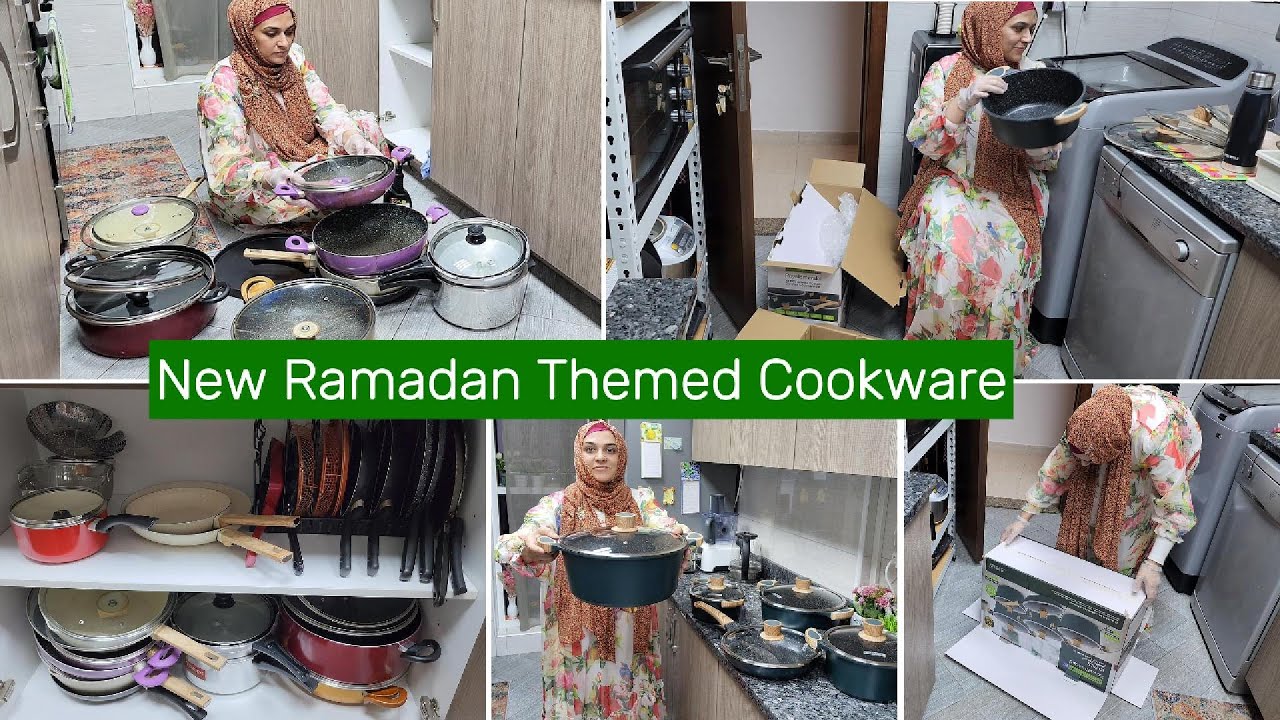 Ramadan Prep Day 2 🥰 Kitchen Setting Start - New Pateela Set