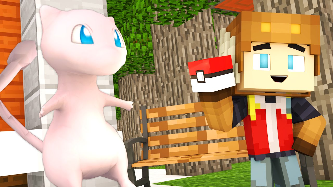 ПОЙМАТЬ МЬЮ В POKEMON GO! (Minecraft Roleplay)