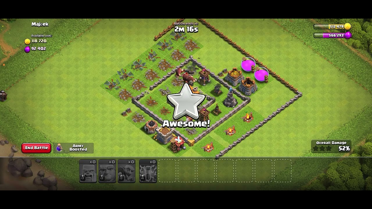 Clash of Clans First gameplay #clashofclans 
