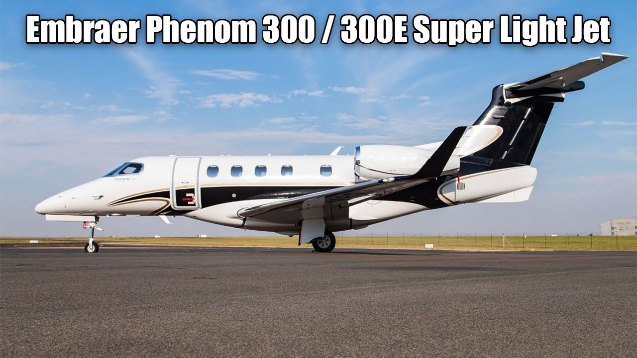 Внутри Embraer Phenom 300 и 300E Super Light Business Jet