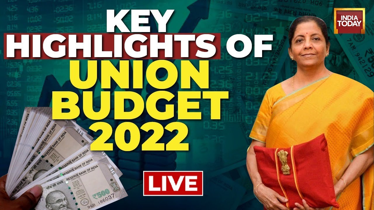 WATCH: Nirmala Sitharaman Speech| Key Highlights Of Union Budget 2022|Union Budget News Updates LIVE