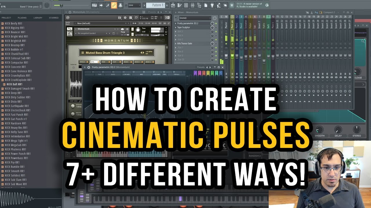 7+ Ways to Create Cinematic Pulses and Rhythms (Synths, Drums and More)