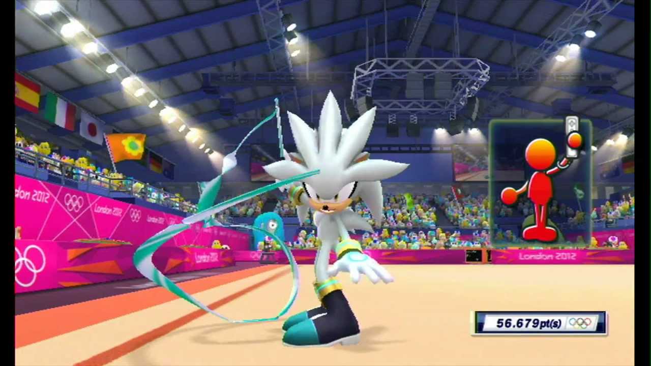 Mario & Sonic at the London 2012 Olympic Games: Rhythmic Ribbon - Silver