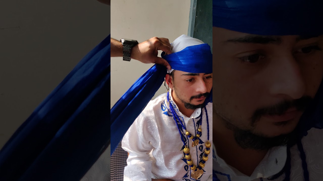 How to tie || #Bhangra || #Turban || Part 1|| Front Turla ||
