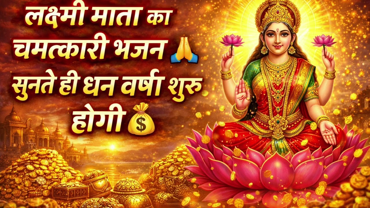 लक्ष्मी माता का चमत्कारी भजन 🙏 | सुनते ही धन वर्षा शुरू होगी | Lakshmi Mata Bhajan | 