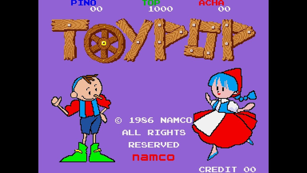 TOYPOP トイポップ BGM Medley (arcade game music)
