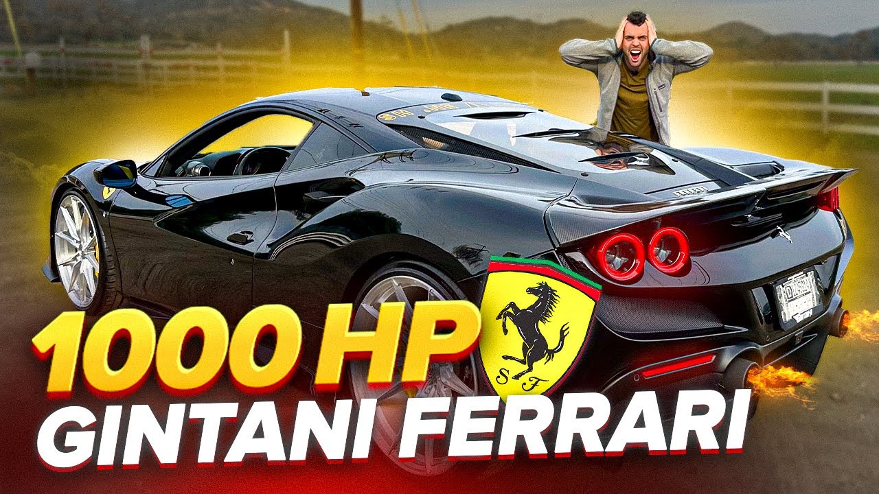 Taking Delivery Of My Friend's 1000HP Gintani Ferrari