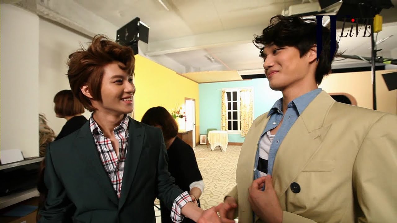 [W Live 1 S.M. Fashionistas] Clip 2_TAE MIN & KAI & SE HUN & LU HAN