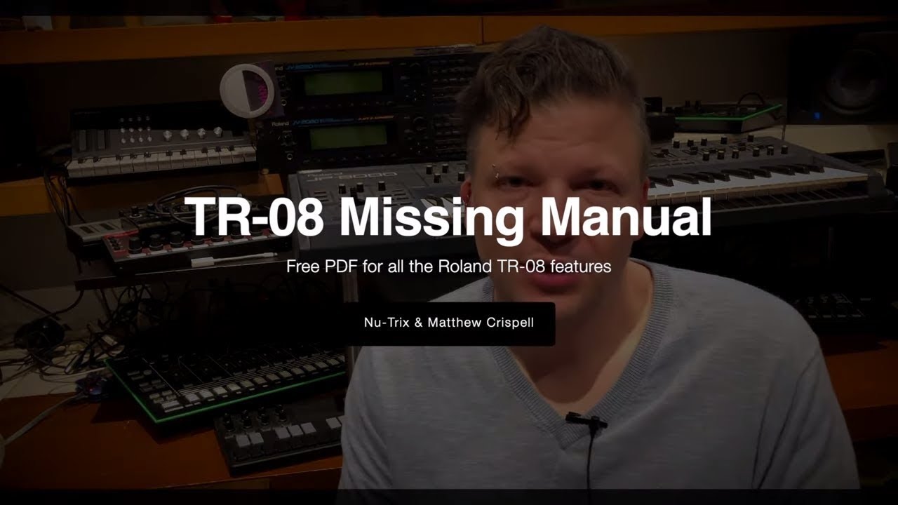 Roland tr-08 manual or ... Missing manual - Free!