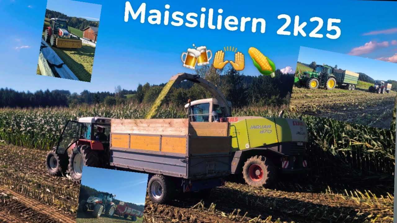 Mais Silieren 2025/ Steyr/ Pöttinger/ John Deere/ Fuhrmann/ New Holland 