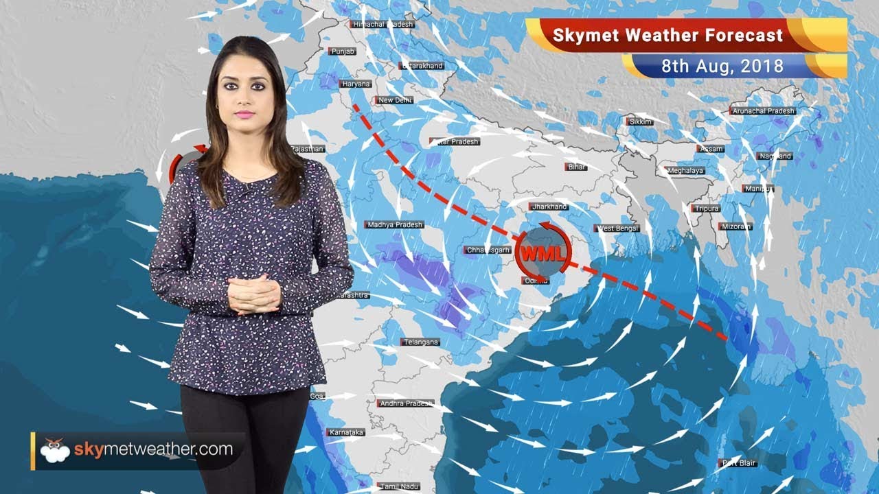 Weather Forecast for August 8: Rain in Delhi, Kolkata, Mumbai, Hyderabad, heavy in Odisha