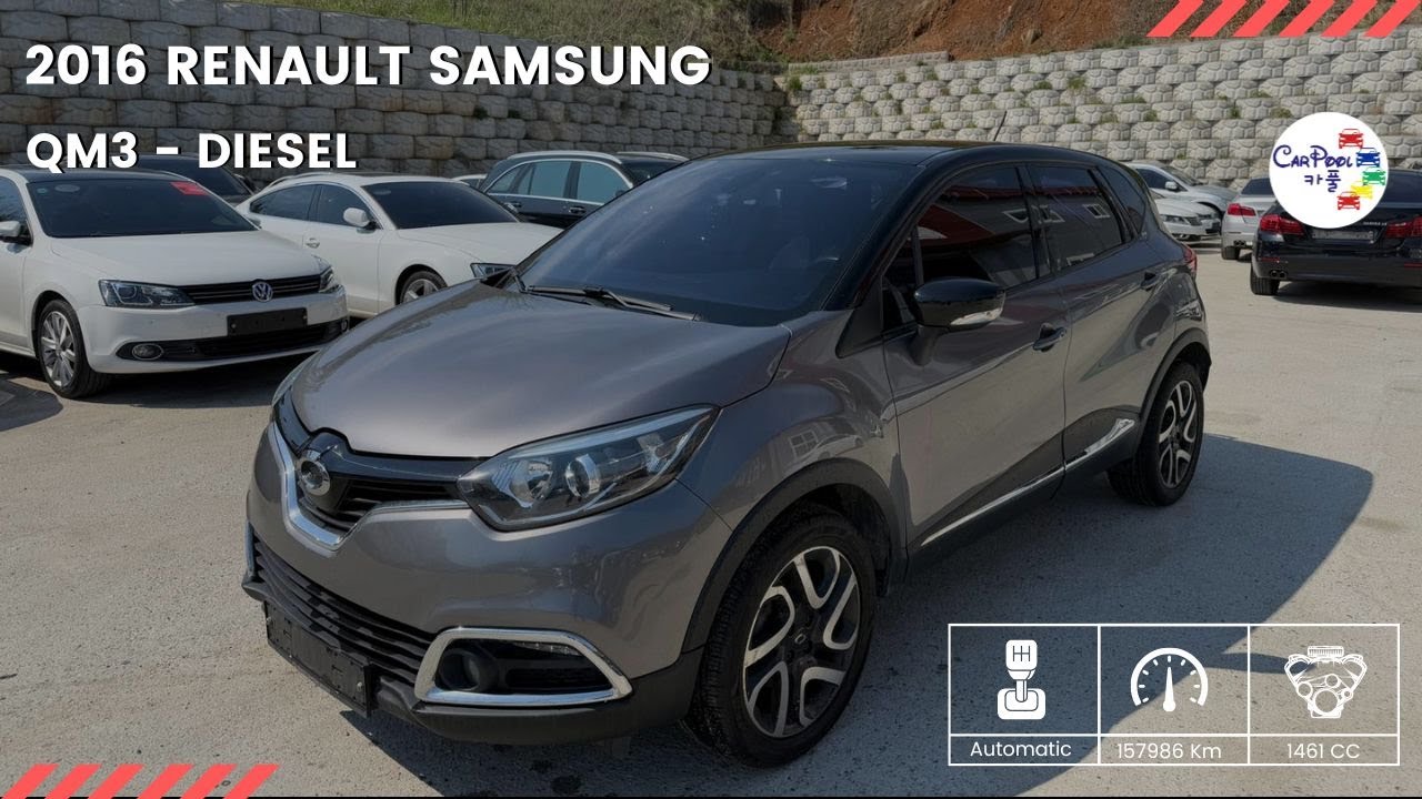 2016 Renault Samsung QM3 GW242409+LEATHER SEATS+USB+Airbag+Radio