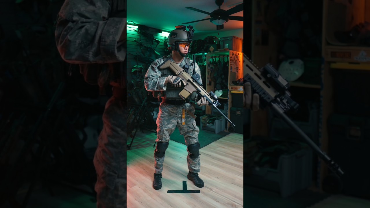 Call of duty MW2 Army Ranger Loadout SCAR Heavy
