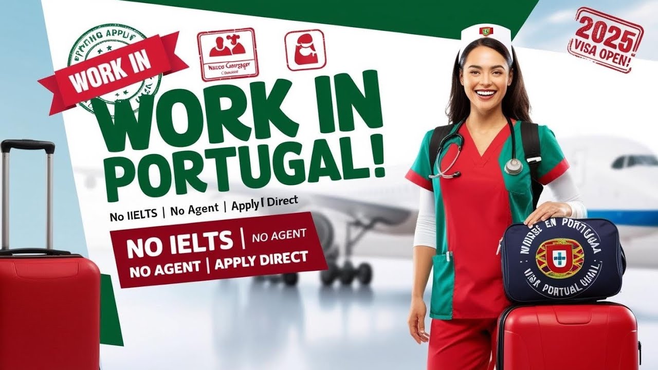 Португалия 🇵🇹 Виза для соискателей 2025 | Без агентов, без IELTS. Подавайте заявки напрямую на ва...