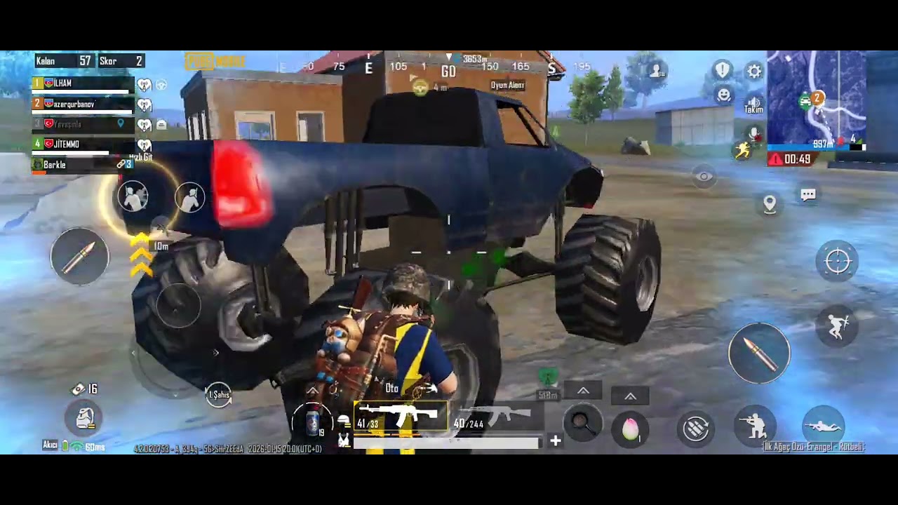 PUBG-MOBİL- DOSTUMLA VİN ALDİQ. XOŞ İZLƏMƏLƏR.