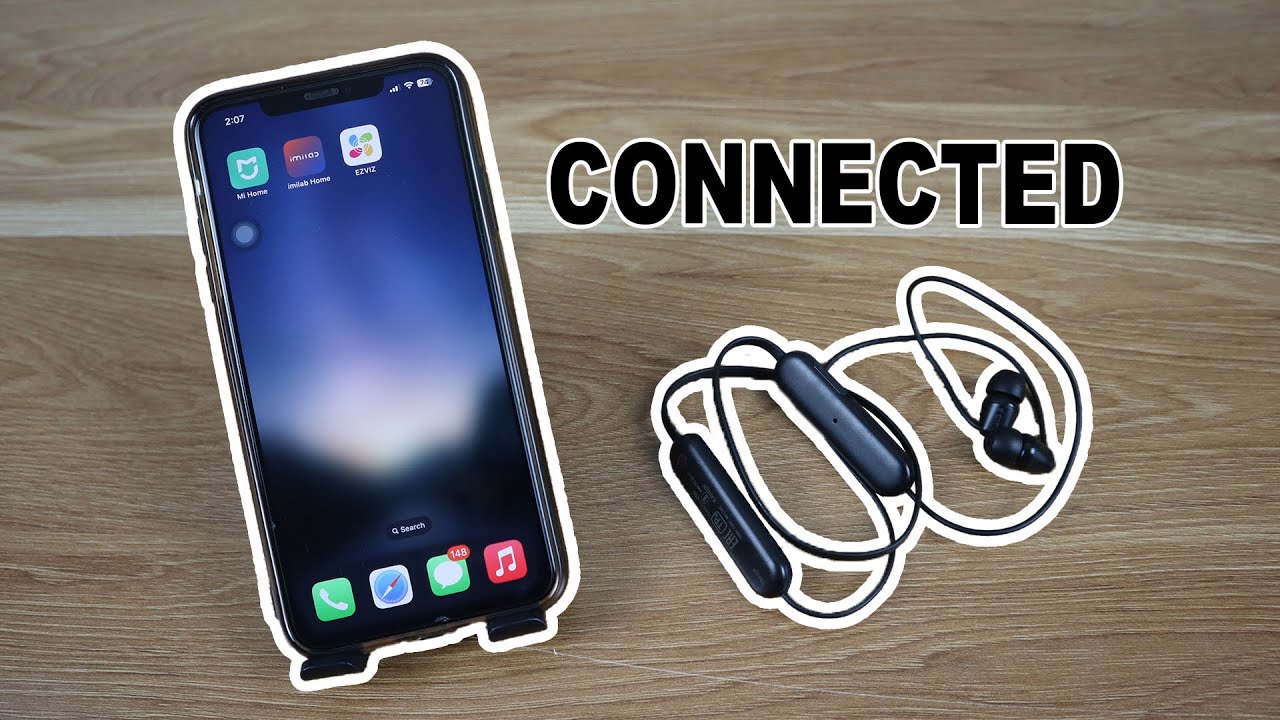 Как подключить Bluetooth-наушники SONY WI C100 к iPhone