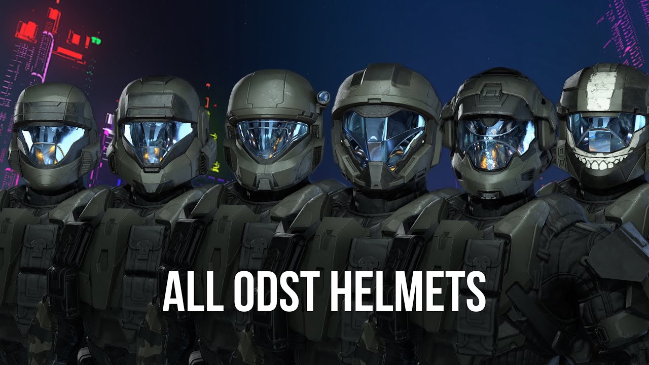 EVERY ODST Helmet in Halo Infinite