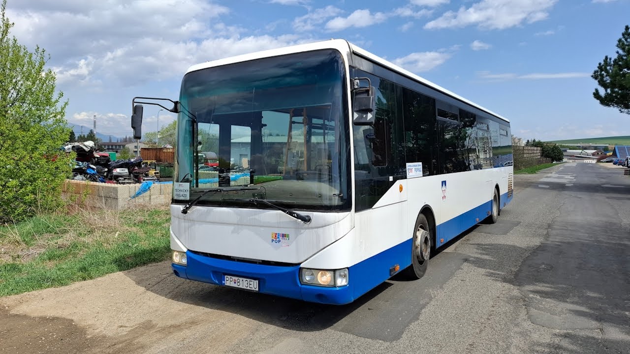 SAD Poprad | Irisbus Crossway LE 12M #PP813EU | Cesta na STK