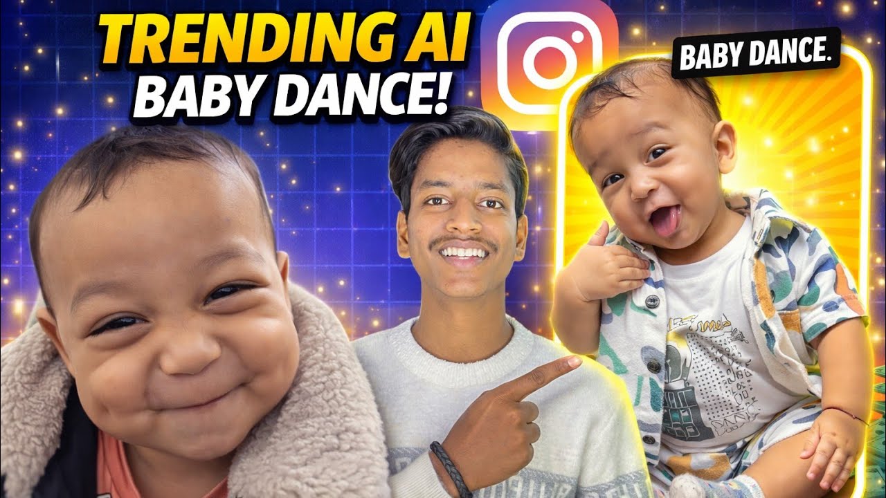 Trending AI Baby Dance Banana Sikho 😍 Complete Tutorial
