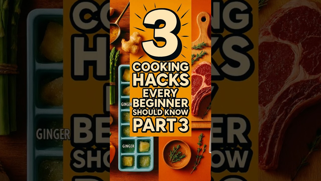 3 Cooking Hacks Every Beginner Should Know #cooking #food #foryou #fyp #recipe #diy
