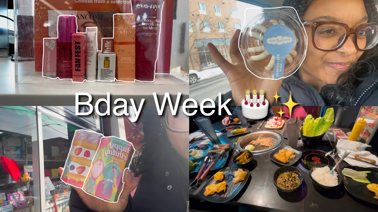 Birthday Vlog 🎂| kbbq, perfume making, bday freebies, blind boxes, + ✨