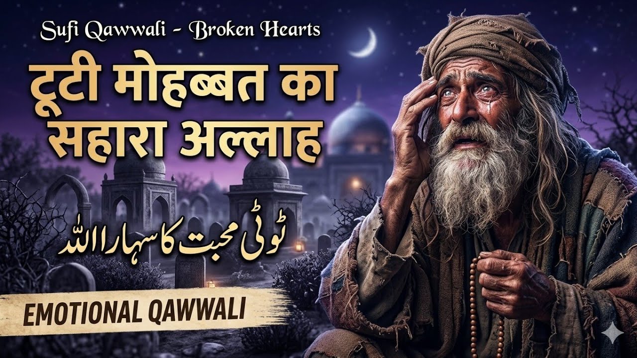 Tuti Mohabbat Ka Sahara Allah | Emotional Sufi Qawwali 2026 | Dil Ko Rula Dene Wali Sufiyana Kalam