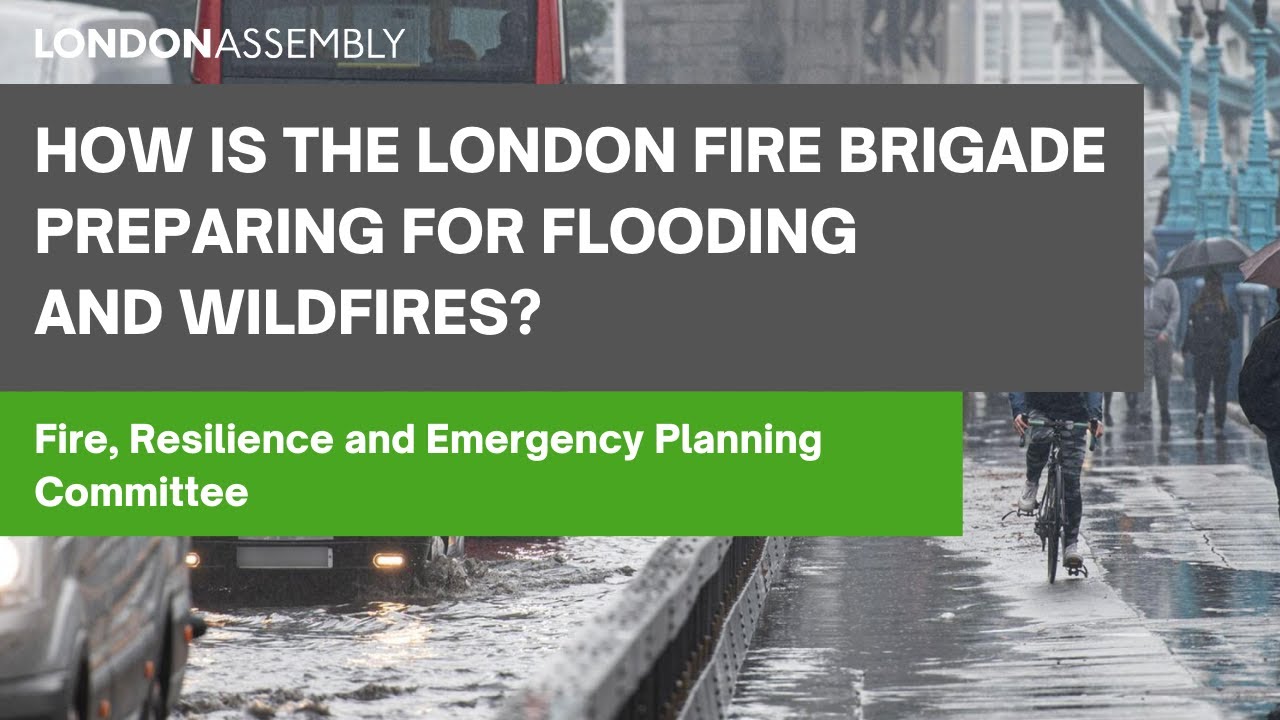 How is the London Fire Brigade preparing for flooding and wildfires? - Fire Committee