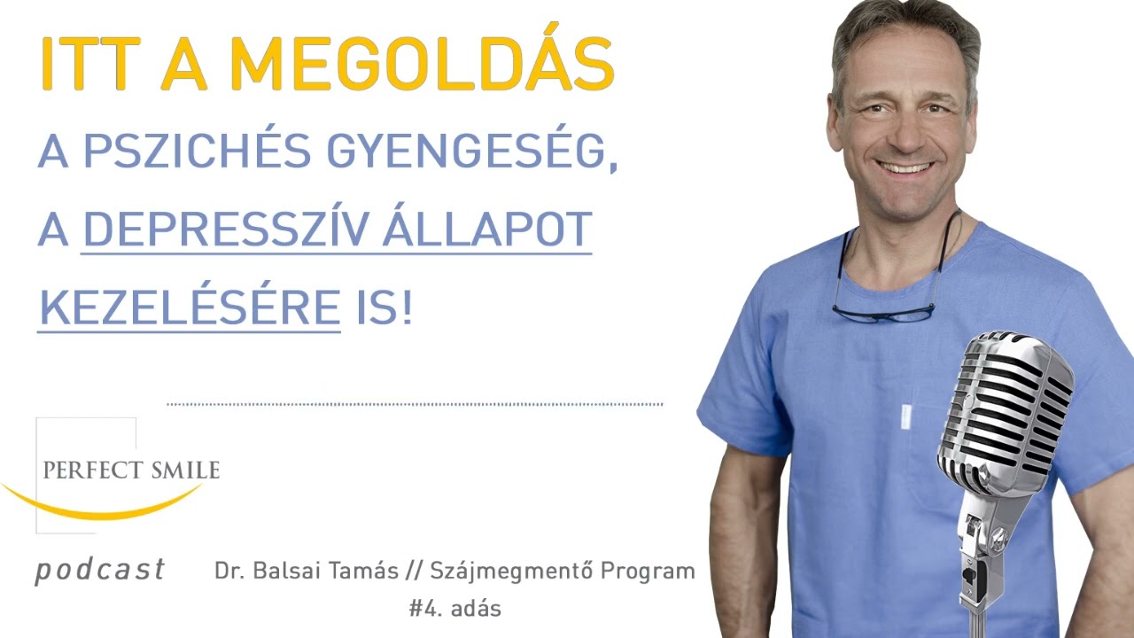 Itt a megold&aacute;s a pszich&eacute;s gyenges&eacute;g, a depressz&iacute;v &aacute;llapot kezel&eacute;s&eacute;re