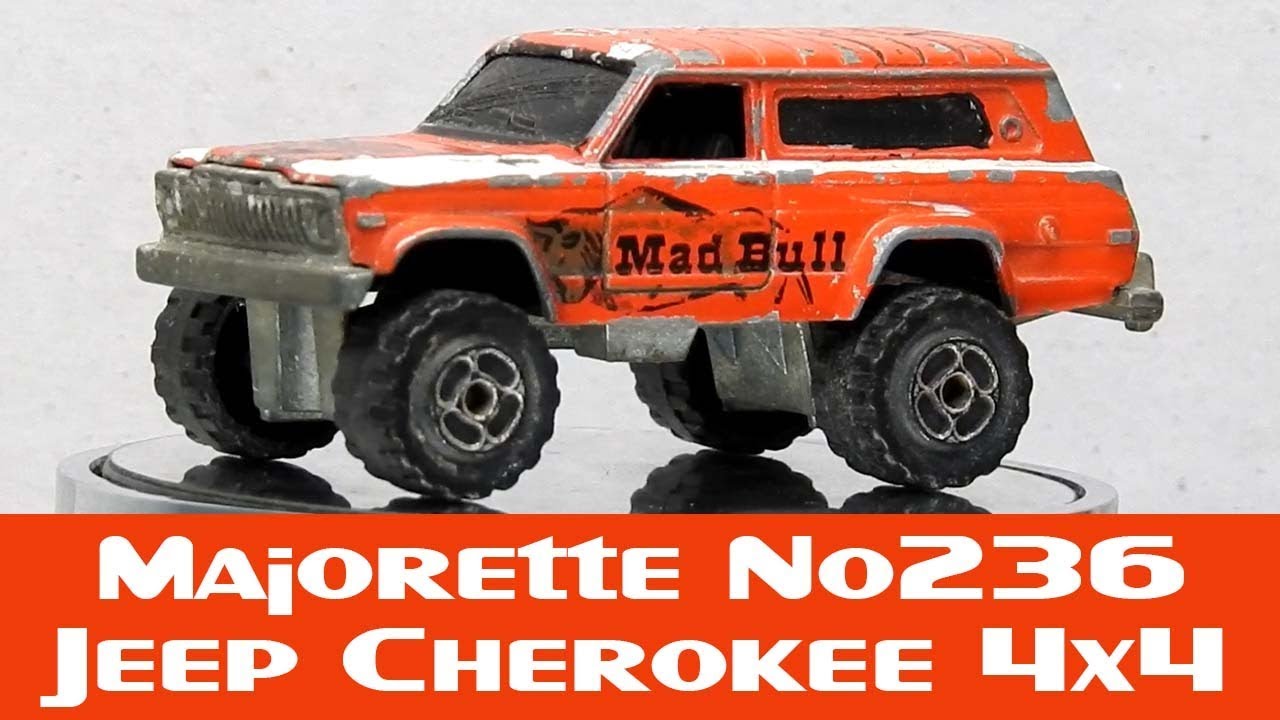 Majorette Custom Restoration No236 Jeep Cherokee 4x4