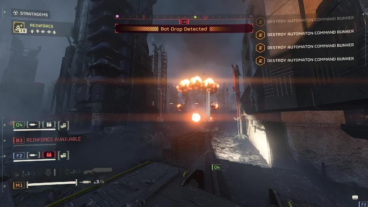 HELLDIVERS 2 Suicide difficulty on Cyberstan