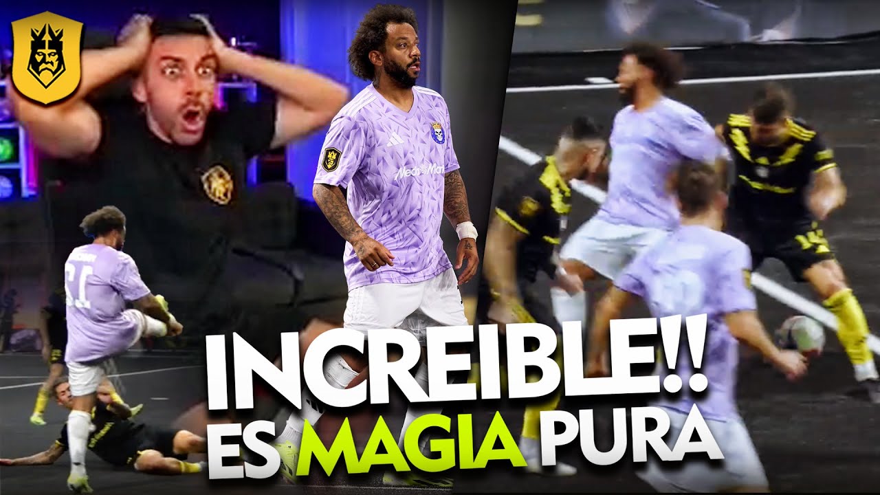 DJMARIIO sorprendido por MARCELO y su debut en Skull FC VS  Rayo de Barcelona | Kings League Spain
