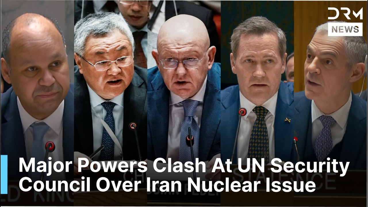 FULL SESSION: US, Russia, China Clash at UNSC Over Iran Sanctions and Nuclear Program | AC1F
