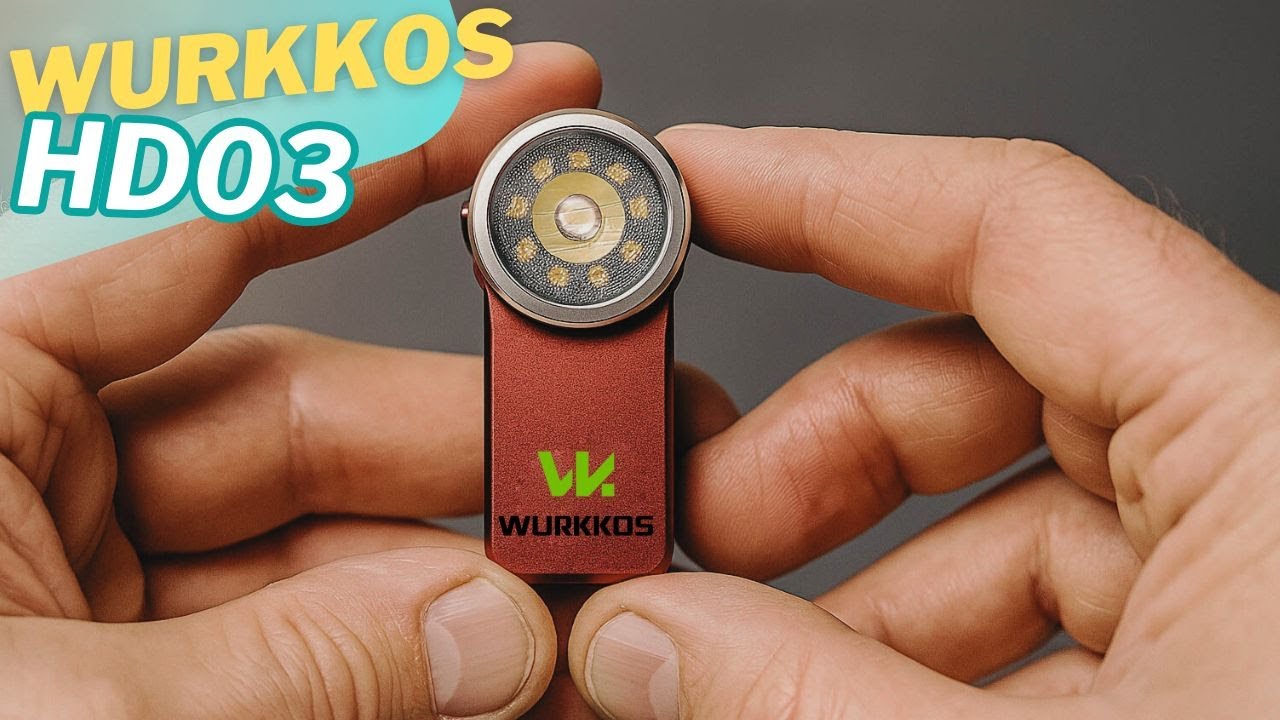 Mini latarka #EDC - Wurkkos HD03