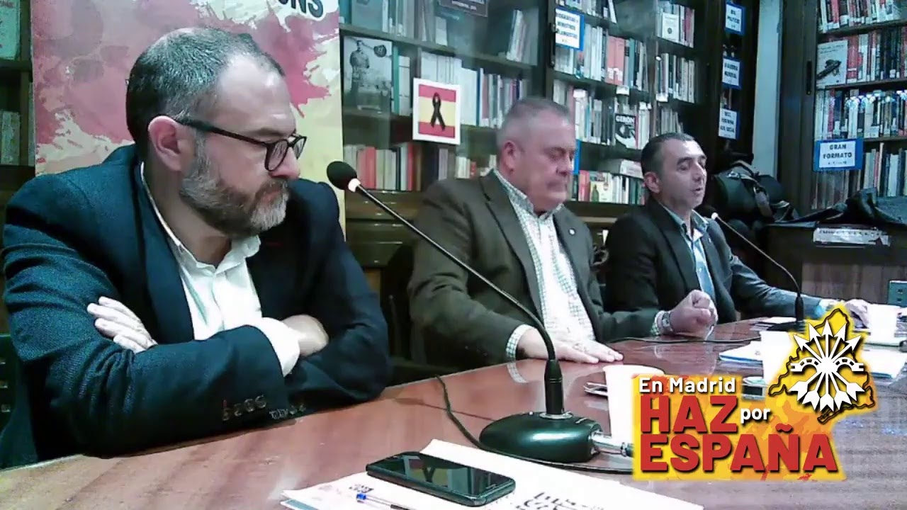 PRESENTACI&Oacute;N DE LA CANDIDATURA DE FE - JONS A LA ASAMBLEA DE MADRID